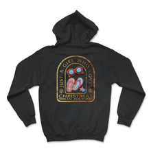 Load image into Gallery viewer, Christmas In July Shirt, Just A Girl Who Loves Christmas In July - Hoodie - Black