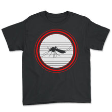 Load image into Gallery viewer, Mosquito Shirt, Mosquito Tee, Mosquito Lover Gift, Slender - Youth Tee - Black