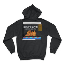 Load image into Gallery viewer, Bryce Canyon National Park Shirt, Southwest Utah ESTD 1928 Tee, Rock - Hoodie - Black