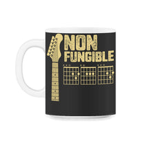 Load image into Gallery viewer, Non-Fungible Shirt, Irreplaceable Father Men's Tee, Father's Day Cool - 11oz Mug - Black on White