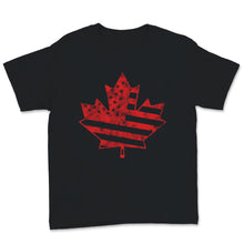 Load image into Gallery viewer, Canada Day Cute Maple Leaf Vintage USA American Flag Trendy Pattern