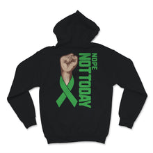 Load image into Gallery viewer, Nope Not Today Hodgkins Lymphoma Cancer Awareness Green Ribbon