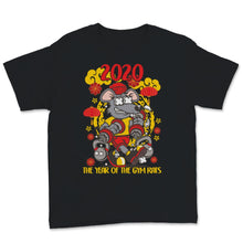 Load image into Gallery viewer, 2020 Year of Gym Rats Bodybuilder Rat Happy Chinese New Year Lunar