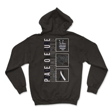Load image into Gallery viewer, Peace Love Cure Omphalocele T Shirt - Hoodie - Black