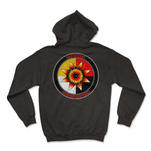 Load image into Gallery viewer, Native American Shirt, No More Stolen Sisters Tee, Stop MMIW Missing - Hoodie - Black