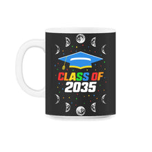 Load image into Gallery viewer, Kindergarten Shirt, Class Of 2035 Tee, Pre-K Graduation Gift, Teacher - 11oz Mug - Black on White