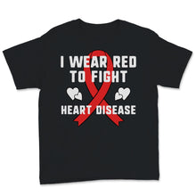 Load image into Gallery viewer, I Wear Red-To Fight Heart Disease Awareness Ribbon CHD Mom National