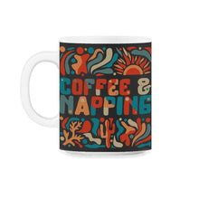 Load image into Gallery viewer, Napping Shirt, Coffee And Napping Tee, Funny Coffee Napping Lover - 11oz Mug - Black on White