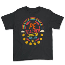 Load image into Gallery viewer, Physical Education Teacher Shirt, P.E. Teacher Limited Edition - Youth Tee - Black