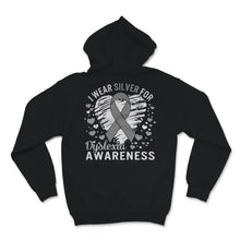 Load image into Gallery viewer, Dyslexia Awareness I Wear Silver Ribbon Learning Reading Disability