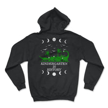 Load image into Gallery viewer, Kindergarten Shirt, Kindergarten Is History, Pre-K Graduation Gift, - Hoodie - Black