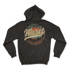 Load image into Gallery viewer, Equipe De La Mariée Qui Déchire Humour T Shirt copy - Hoodie - Black