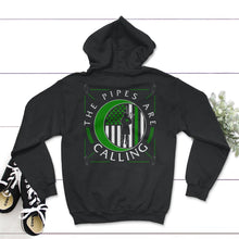 Load image into Gallery viewer, St. Patricks Day Shirt, The Pipes Are Calling, Irish Lucky Music - Hoodie - Black