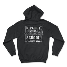 Load image into Gallery viewer, Straight Outta Elementary School Shirt, Class Of 2022 Graduation Gift - Hoodie - Black