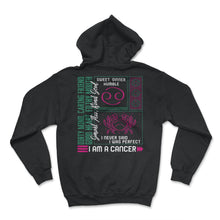 Load image into Gallery viewer, Zodiac Sign Shirt, I Am A Cancer Zodiac Sign Tee, Horoscope Astrology - Hoodie - Black