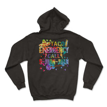 Load image into Gallery viewer, Taco Emergency Call 9 Juan Juan Cinco de Mayo Guitar Mexico Men - Hoodie - Black