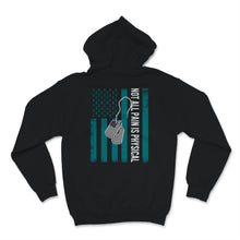 Load image into Gallery viewer, Not All Pain Is Physical PTSD Awareness Teal Awareness Ribbon USA