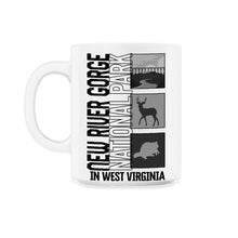 Load image into Gallery viewer, New River Gorge National Park Shirt, West Virginia Retro Park Vintage - 11oz Mug - White