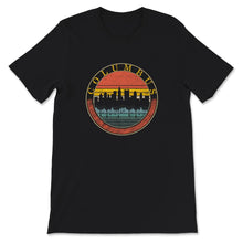 Load image into Gallery viewer, Columbus Ohio Shirt, Columbus Ohio City Skyline, USA City Skyline