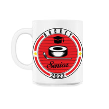 Load image into Gallery viewer, Hockey Senior 2022 Player Graduation Class of 2022 T Shirt - 11oz Mug - White