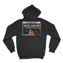 Load image into Gallery viewer, Bryce Canyon National Shirt, Park Southwest Utah ESTD 1928 Tee, Rock - Hoodie - Black