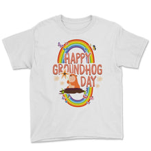 Load image into Gallery viewer, Happy Groundhog Day Shirt, Woodstock Illinois, Groundhog Day Funny