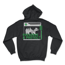 Load image into Gallery viewer, National Park Bear Shirt, Preserve And Protect, Bear Vintage Animal - Hoodie - Black
