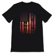 Load image into Gallery viewer, DSP Live Love USA American Flag Direct Support Professional Gift for