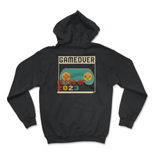 Load image into Gallery viewer, Game Over Class Of 2023 Shirt, Video Games Vintage Teacher Graduation - Hoodie - Black