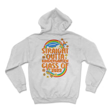 Load image into Gallery viewer, Kindergarten Shirt, Straight Outta Kindergarten Class Of 2022, Pre-K - Hoodie - White
