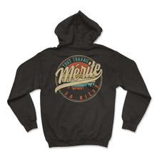 Load image into Gallery viewer, Tout Travail Mérite Sa Bière Humour T Shirt copy - Hoodie - Black