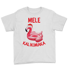 Load image into Gallery viewer, Mele Kalikimaka Shirt Flamingo Hawaiian Xmas Hawaii Merry Christmas
