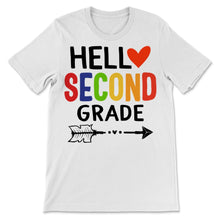 Load image into Gallery viewer, Hello Second Grade Student Teacher Colorful Back To School Gift For