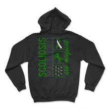 Load image into Gallery viewer, Scoliosis Awareness Shirt, Scoliosis Warriors Are Magical Cute - Hoodie - Black