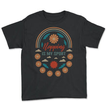 Load image into Gallery viewer, Napping Shirt, Napping Is My Sport Tee, Funny Napping Lover Lazy Gift - Youth Tee - Black