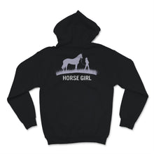 Load image into Gallery viewer, Horse Girl I Love My Horses Racing Riding Equestrian Purple Gift For