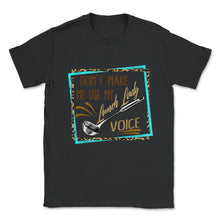 Load image into Gallery viewer, Lunch Lady Shirt, Don't Make Me Use My Lunch Lady Voice Cafeteria - Unisex T-Shirt - Black