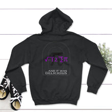 Load image into Gallery viewer, Pi Day Shirt, I Ate Sum Pi Equation, Math Teacher Gift, 3.14 Math - Hoodie - Black