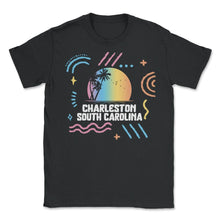 Load image into Gallery viewer, Charleston South Carolina Vacation Family - Unisex T-Shirt - Black