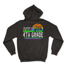 Load image into Gallery viewer, Back to School Shirt, I'm Ready To Crush 4th Grade Controller Tee, - Hoodie - Black