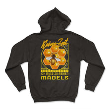 Load image into Gallery viewer, Keine ZeitIch Muss Zu Meinen Madels Shirt, Lustiges - Hoodie - Black