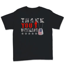 Load image into Gallery viewer, Veterans Day Thank You Veteran American Army USA Military Tag