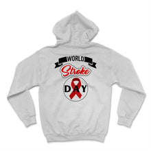 Load image into Gallery viewer, World Stroke Day Awareness Red Ribbon October 29th Celebration