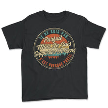 Load image into Gallery viewer, Je Ne Suis Pas Parfait Mais Je Suis Supporter De Lens C'est Presque - Youth Tee - Black