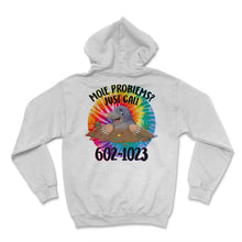 Load image into Gallery viewer, 23 tie dyeMole Day Mole Problems Just Call Avogadro's Number 602 1023 - Hoodie - White