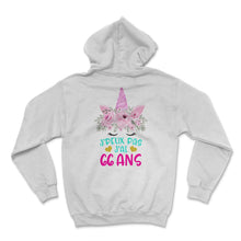 Load image into Gallery viewer, Enfant T Shirt 66 Ans Fille Anniversaire Cadeau Licorne T Shirt copy - Hoodie - White