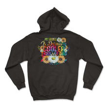 Load image into Gallery viewer, My Aunt is Definitely Cooler than My Dad, Favorite Aunt Shirt, auntie - Hoodie - Black