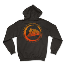 Load image into Gallery viewer, Ich bin ein Modelleisenbahn-Opa-Hemd, cooles Großvater-Geschenk, - Hoodie - Black