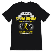 Load image into Gallery viewer, Spina Bifida Awareness I Am Split Spine Survivor What's Your