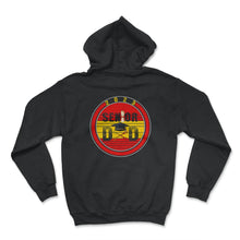Load image into Gallery viewer, 2023 Kayaking Dad Graduation Grad Gift T Shirt - Hoodie - Black